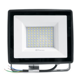 Прожектор светодиодный ДО-100w 6400К 9500 Лм IP65 черный