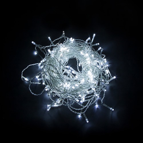 Гирлянда Занавес LED 5000К эффект стробов 1.5х1.5 м IP44