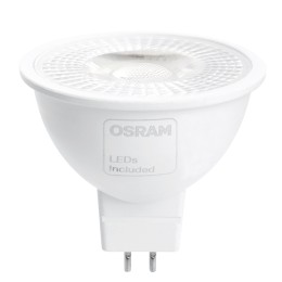 Лампа светодиодная LED 7вт 230в G5.3 белый с линзой 38 град .PRO