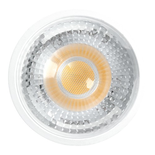 Лампа светодиодная LED 7вт 230в G5.3 белый с линзой 38 град .PRO