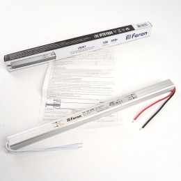 Драйвер светодиодный LED 60w 12v ультратонкий
