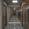 Светильник светодиодный ДВО-40w 595х595х28 6500К 3500Лм c блоком аварийного питания 1.5ч матовый с равномерной засветкой IP40