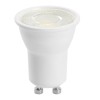 Лампа светодиодная LED 5вт 230в GU10 теплый с линзой 38 град