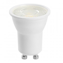 Лампа светодиодная LED 5вт 230в GU10 теплый с линзой 38 град