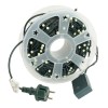 Гирлянда линейная на бобине LED 5000K 50+3 м с контроллером зеленый шнур IP44