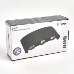 Светильник светодиодный уличный ДБУ-6х1w вверх/вниз 4000K IP54 черный