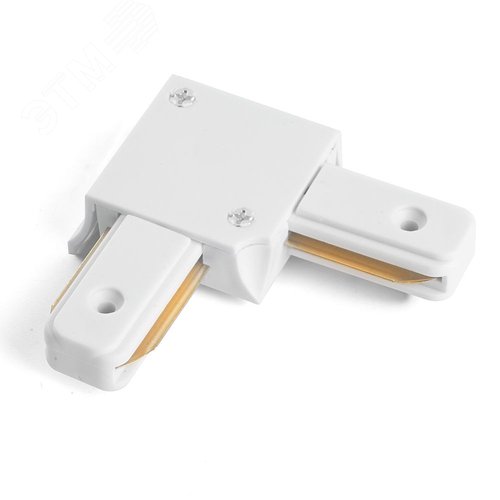 Коннектор угловой белый для шинопровода