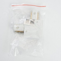 Коннектор угловой белый для встраиваемого шинопровода