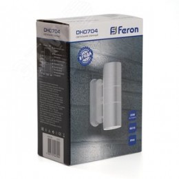 Светильник ДБУ вверх/вниз 2хGU10 без ламп IP44 белый