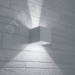 Светильник светодиодный уличный ДБУ-2х3w вверх/вниз 4000K IP54 белый