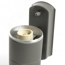 Светильник ДБУ вверх/вниз 2хGU10 без ламп IP44 серый