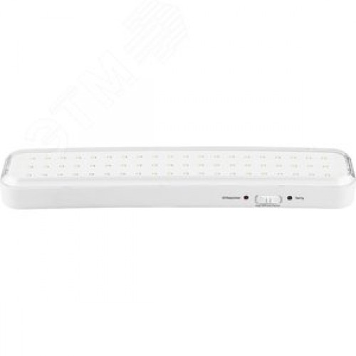 Светильник аварийный светодиодный LEDх60 6ч постоянный с наклейкой ВЫХОД IP20