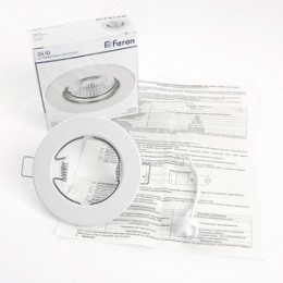 Светильник ИВО-50w 12в G5.3 белый