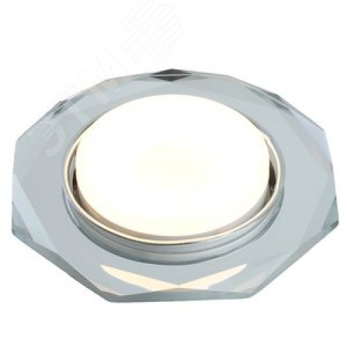 Светильник ДВО-15w GX53 без лампы прозрачный