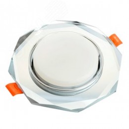 Светильник ДВО-15w GX53 без лампы прозрачный