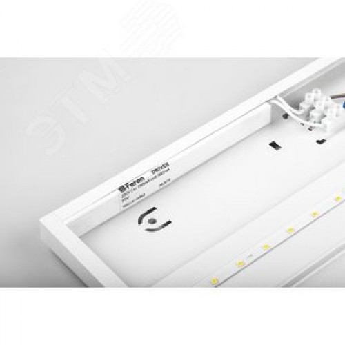 Панель светодиодная ДВО-36w 595х595х19 4000K 3 100Лм призма IP40 LED