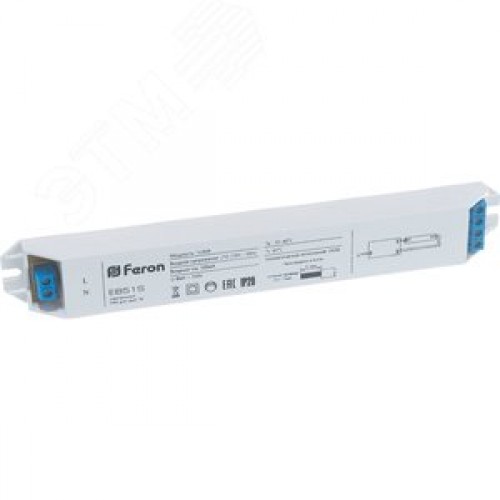 Аппарат электронный пускорегулирующий ЭПРА ЛЛ 1х36 встраиваемый