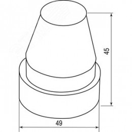 Фотореле 2200w IP44 белый