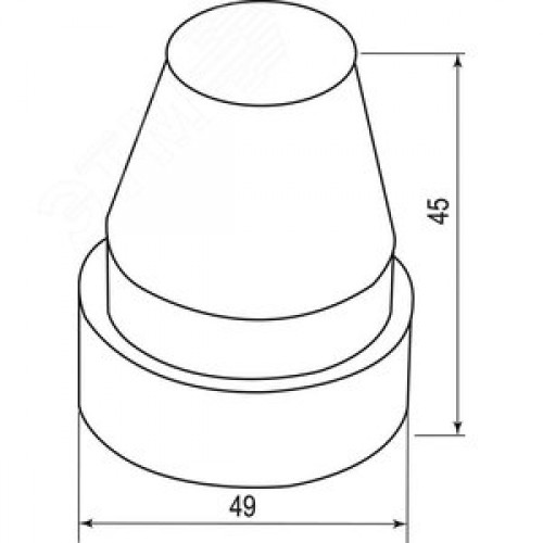 Фотореле 2200w IP44 белый