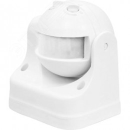 Датчик движения ИК настенный 1200w 180 градусов 12м IP44 белый