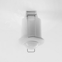 Датчик движения ИК встраиваемый 500w 360 градусов 6м IP20 белый