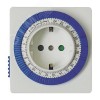 Розетка с таймером (суточная) механическая IP20 16А 3500W