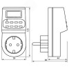 Розетка с таймером (недельная) электронная IP20 16А 3500W