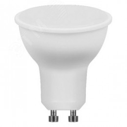 Лампа светодиодная LED 7вт 230в GU10 теплая