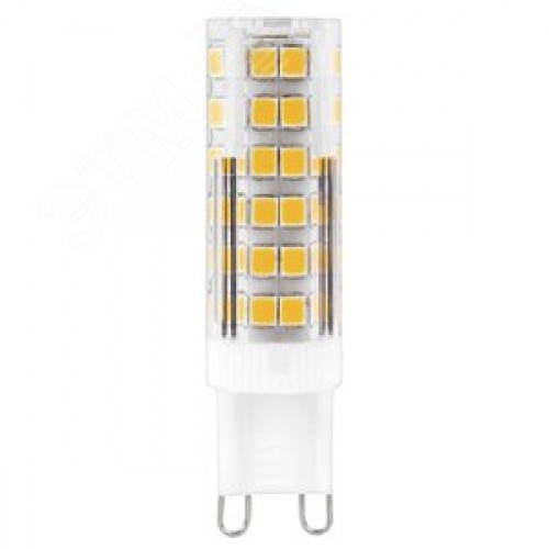 Лампа светодиодная LED 7вт 230в G9 теплый капсульная