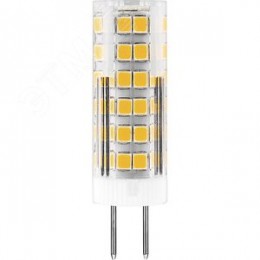 Лампа светодиодная LED 7вт 230в G4 белый капсульная