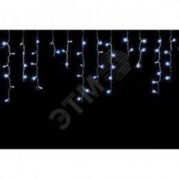 Гирлянда бахрома 70LED белый 1.4м+0.4м