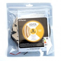 Лента светодиодная 14.4Вт/м 12В 3000К IP65 60LED/м LS607