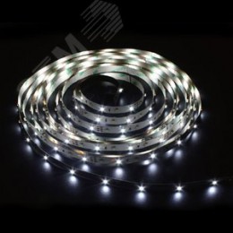 Лента светодиодная 9.6Вт/м 12В 6500К IP20 120LED/м LS612