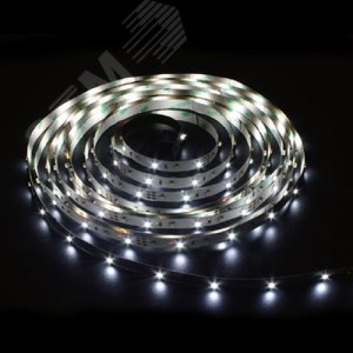 Лента светодиодная 9.6Вт/м 12В 6500К IP20 120LED/м LS612