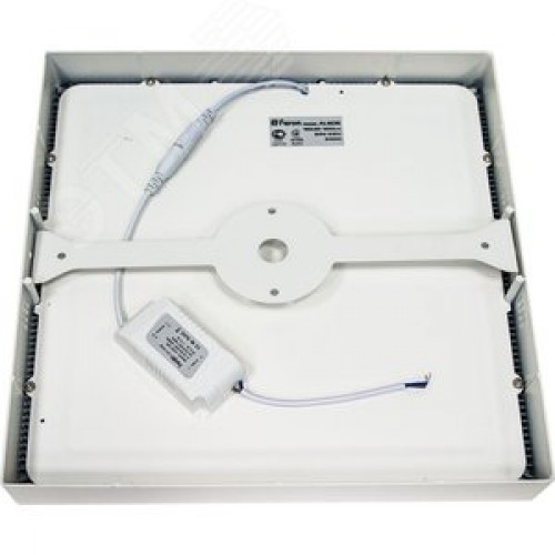 Светильник светодиодный ДПО-18w 4000K 1440Лм квадратный белый