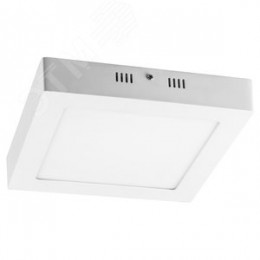 Светильник светодиодный ДПО-12w 4000K 960Лм квадратный белый