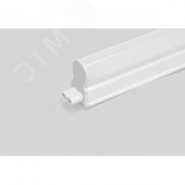 Светильник светодиодный ДПО-4w 4000К 350Лм пластик Т5 IP20 с выключателем и сетевым шнуром