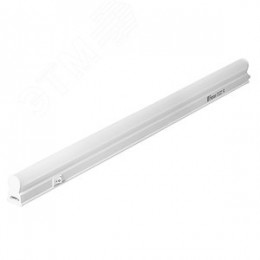 Светильник светодиодный ДПО-7w 4000К 600Лм пластик Т5 IP20 с выключателем и сетевым шнуром