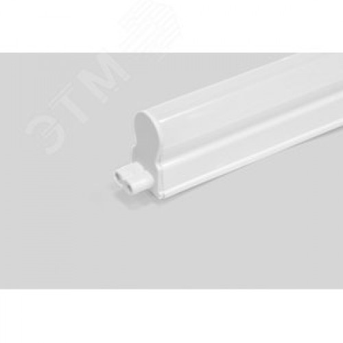 Светильник светодиодный ДПО-7w 4000К 600Лм пластик Т5 IP20 с выключателем и сетевым шнуром