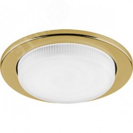 Светильник ДВО-15w GX53 без лампы золото