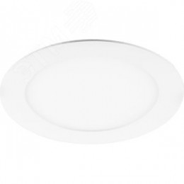 Светильник светодиодный ДВО-12w 6400K 1010Лм slim белый