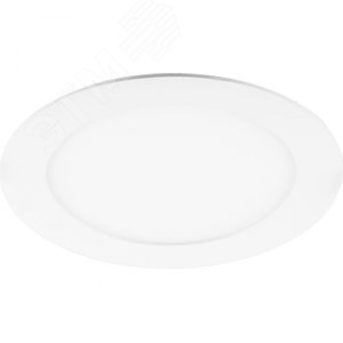 Светильник светодиодный ДВО-12w 6400K 1010Лм slim белый