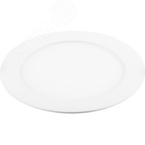 Светильник светодиодный ДВО-9w 4000K 720Лм slim белый