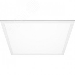 Светильник светодиодный ДВО-36w 595х595х8 4000К матовый с равномерной засветкой белый панель