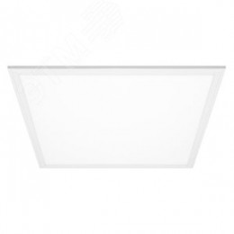 Светильник светодиодный ДВО-36w 595х595х8 6500К матовый с равномерной засветкой белый панель