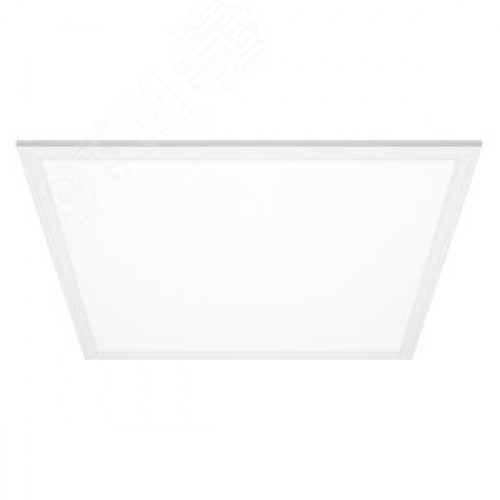 Светильник светодиодный ДВО-36w 595х595х8 6500К матовый с равномерной засветкой белый панель