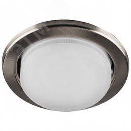 Светильник ДВО-15w GX53 без лампы титан