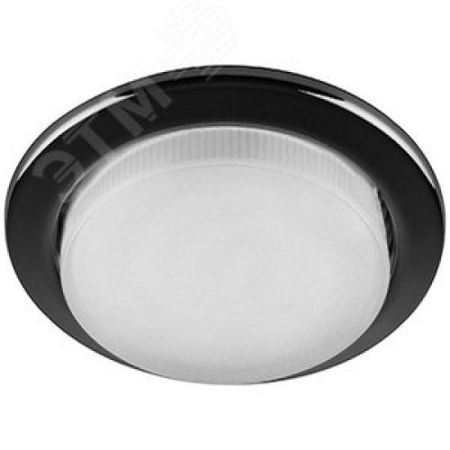 Светильник ДВО-15w GX53 без лампы черный хром