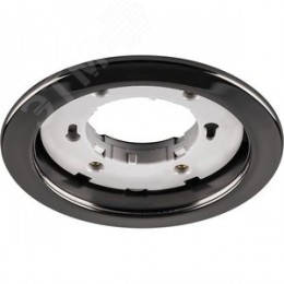 Светильник ДВО-15w GX53 без лампы черный хром