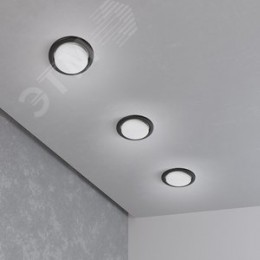 Светильник ДВО-15w GX53 без лампы черный хром